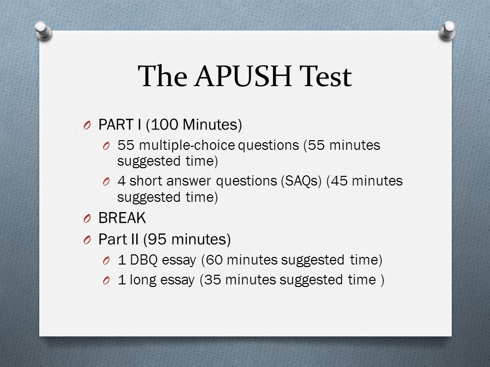 Apush multiple choice questions